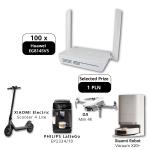 100 sztuk Huawei EG8145V5 (terminal GPON ONT Wi-Fi 5 AC1200) z wybraną nagrodą za 1 zł