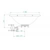 Antena paraboliczna JRMC-680-10/11 do Mimosa B11 (10GHz)