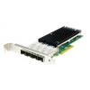 LR-Link LREC9804BF-4SFP+ PCIe x8 Quad Port SFP+ 10Gb/s Server Adapter (Intel XL710)