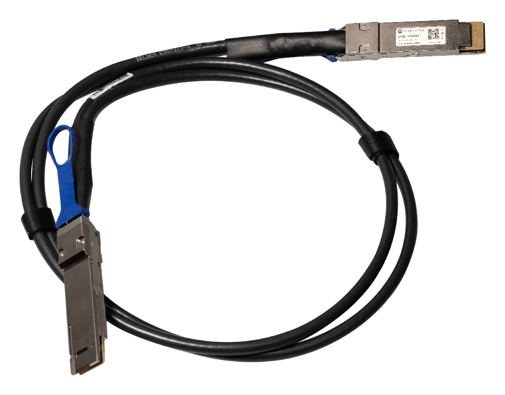 MikroTik DDQ+DA0001 kabel DAC (Direct Attach Cable) QSFP-DD 400 Gb/s, 1 m