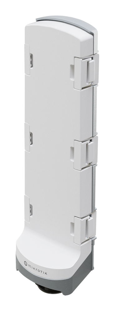 MikroTik GPERx6 zewnętrzny switch 3x GE, 3x SFP+, wejście PoE, 2 wyjścia PoE, 3 wyjścia DC