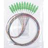 OPTON 12-colour pigtails SC/APC SM 0.9mm 1.5m G652D