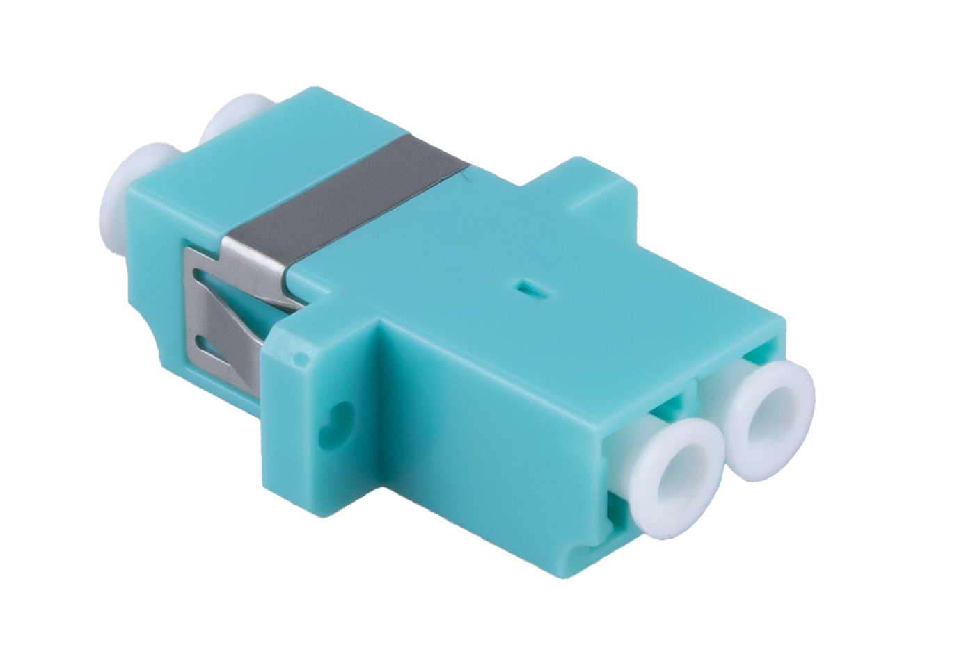 Opton adapter LC/UPC MM Duplex, kolor turkusowy