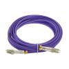 OPTON patchcord LC/UPC-LC/UPC OM4 DX 3.0mm 10m