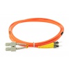 OPTON - PatchCord multimodowy SC-ST 62.5/125um OM1 MM duplex 2m