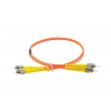 OPTON - PatchCord multimodowy ST-ST 62.5/125um OM1 MM duplex 0,5m