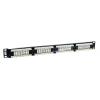 Patch panel Digitus UTP kat.5e 24 porty LSA +kpl.