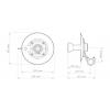 RF Elements STD-21-UM StarterDish UM antena 21 dBi do Mimosa C5x, Ubiquiti PrismStation 5AC, IsoStation 5AC, IsoStation M5