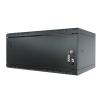 Stalflex S-RC19-4U-350MB szafa Rack 19" 4U 350 mm, drzwi pełne, czarna (wisząca)