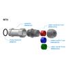 Summit BT24 L/H radiolinia 24 GHz, 902 Mb/s, anteny 65 cm (41 dBi), 2x GE, 2x SFP, 