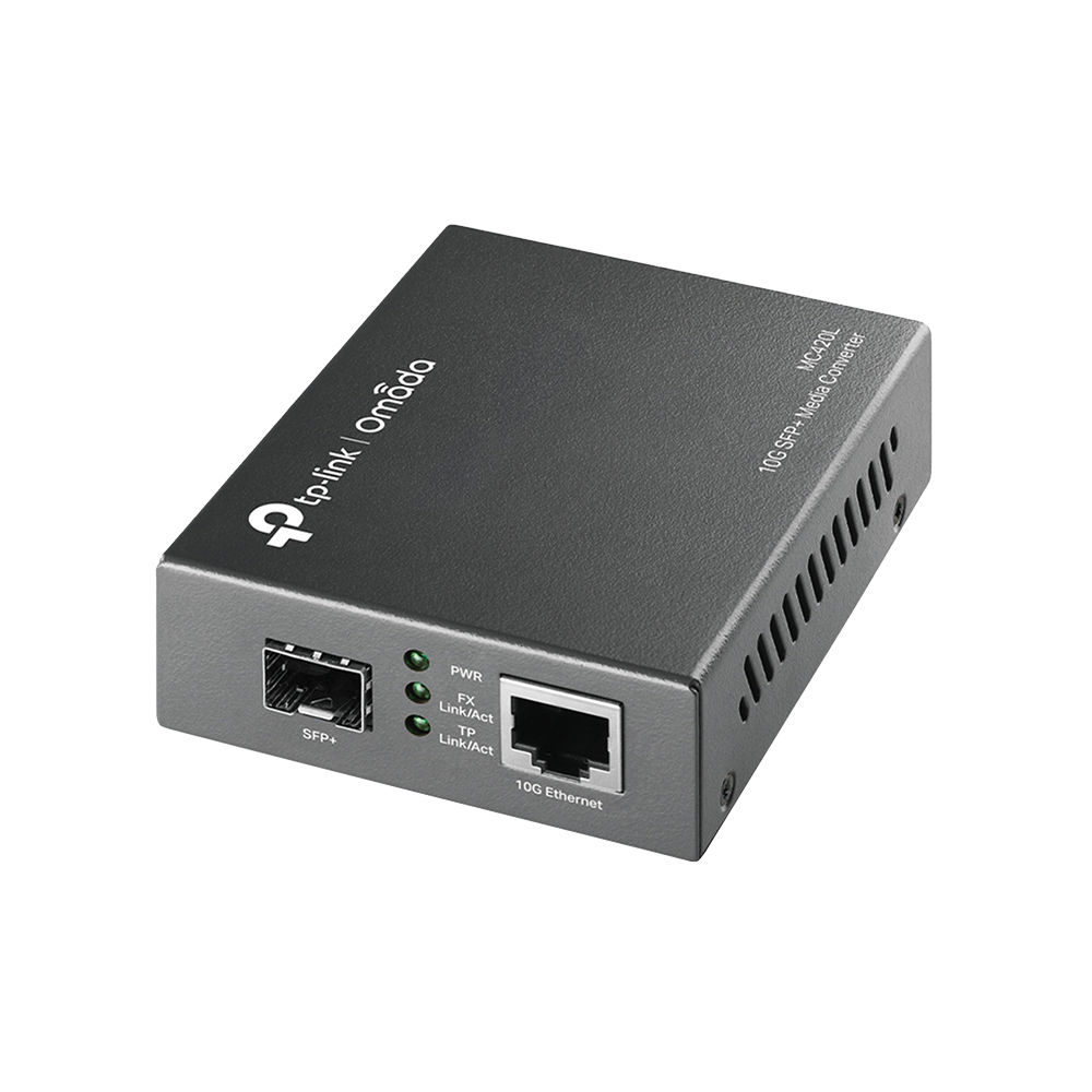 TP-Link MC420L Media konwerter SFP+, 10 GB/s 1x GE