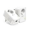 TP-Link PA7017P KIT Zestaw gigabitowych transmiterów sieciowych AV1000 z gniazdkiem elektrycznym