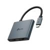 TP-Link UH3020C Hub USB typu C, 1x HDMI 4K, 1x USB
