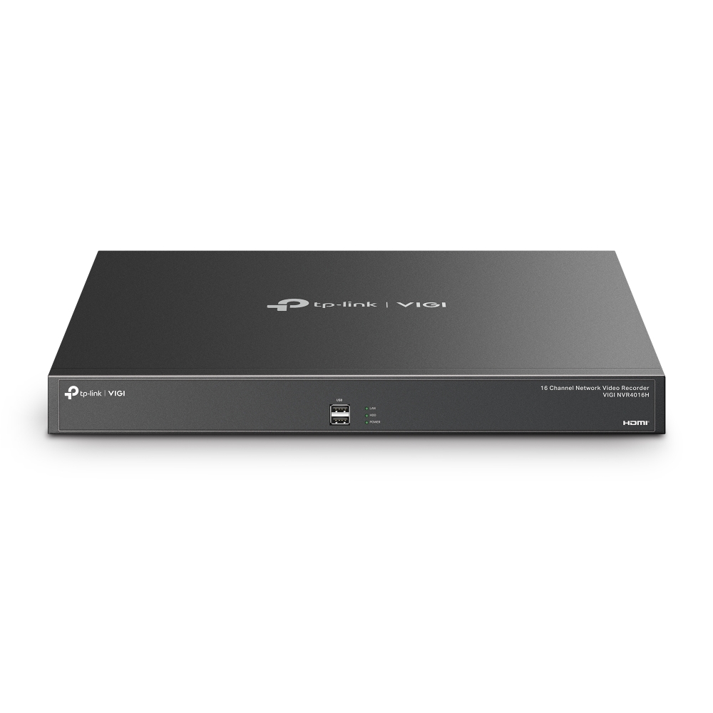 TP-Link VIGI NVR4016H rejestrator IP, 16 kanałów, 4x SATA (do 16TB)