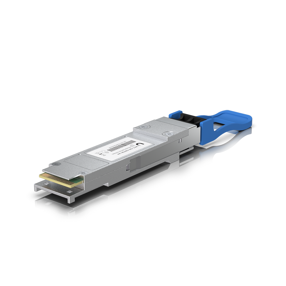 Ubiquiti 100G LR4 wkładka QSFP28 100 Gb/s, SM LC/UPC 1295/1300/1304/1309nm, 10 km