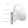 Ubiquiti airFiber 11 Low Band radio z anteną 35 dBi (81 cm)