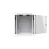Ubiquiti dzielona szafa Rack 19" 12U 700 mm, drzi szklane, obciążenie do 80 kg (wisząca)