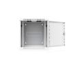 Ubiquiti dzielona szafa Rack 19" 12U 700 mm, drzi perforowane, obciążenie do 80 kg (wisząca)