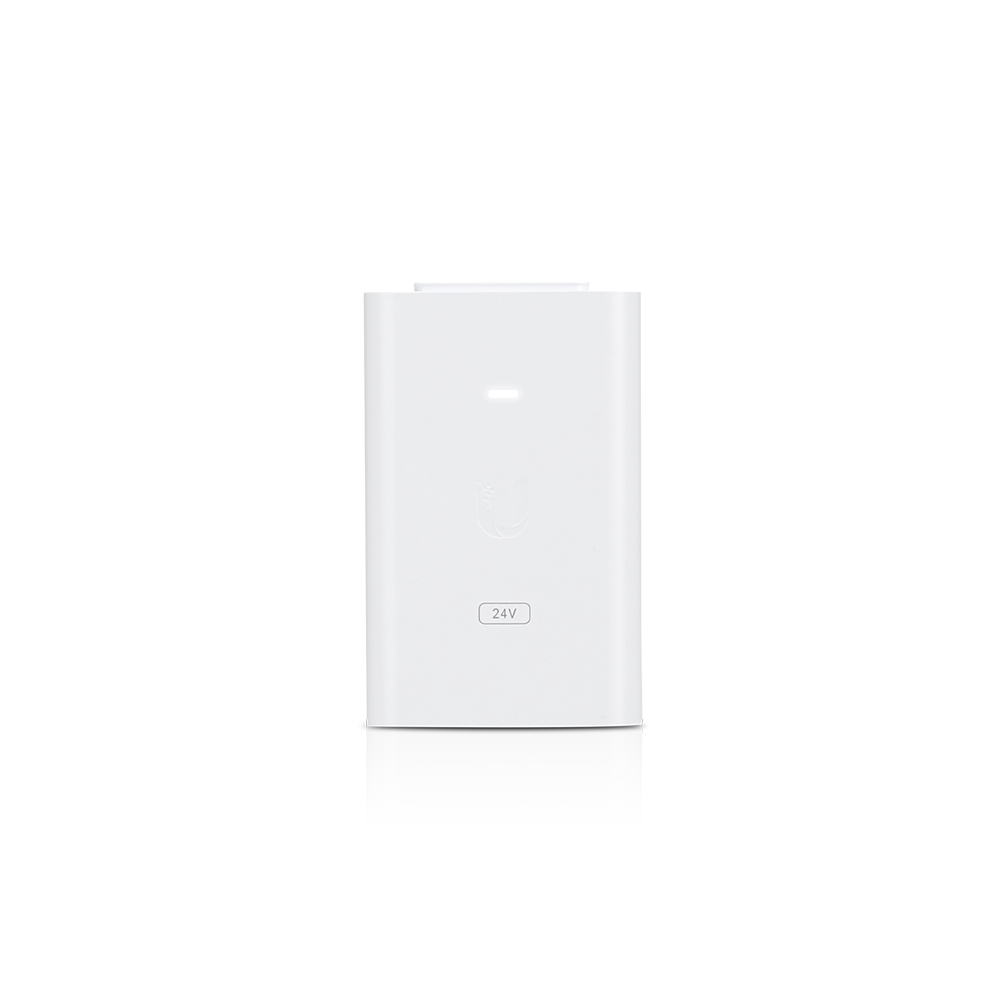 Ubiquiti POE-24-12W-G-WH zasilacz PoE 24 V 1G Ethernet, 12 W, biały