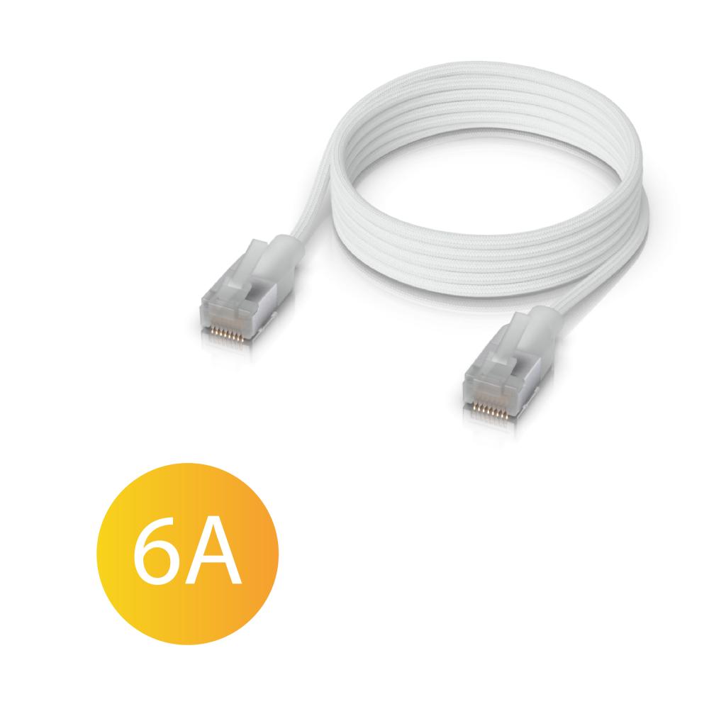 Ubiquiti UniFi Premium Patch Cable patch cord Ethernet kat. 6A, 2 m, biały