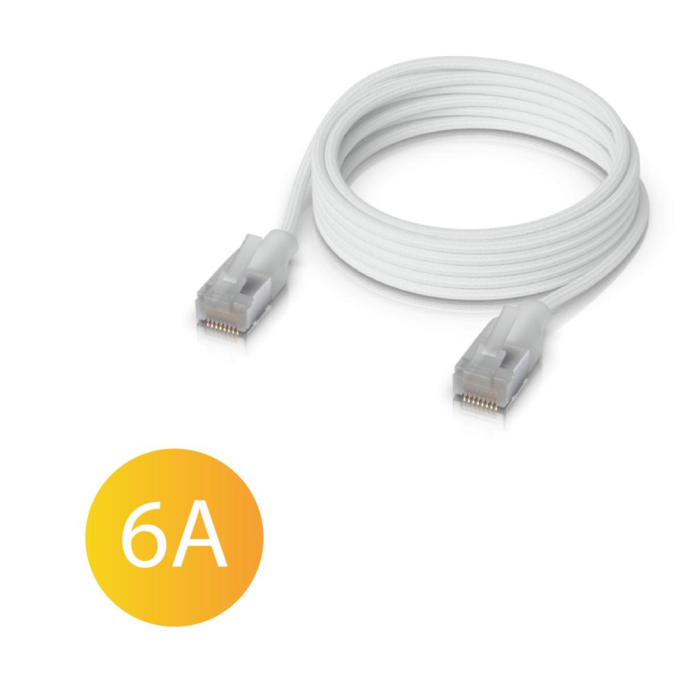 Ubiquiti UniFi Premium Patch Cable patch cord Ethernet kat. 6A, 3 m, biały