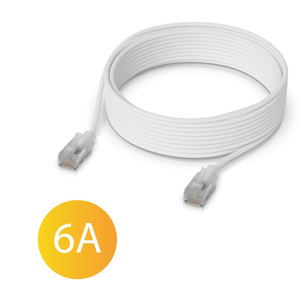 Ubiquiti UniFi Premium Patch Cable patch cord Ethernet kat. 6A, 8 m, biały