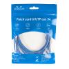 UltraLAN patch cord U/UTP kat. 5e 3m niebieski, miedziany